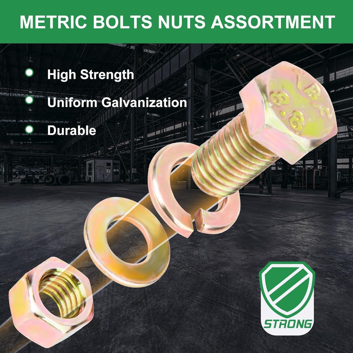 Luxury 775PCS Alloy Steel Grade 8.8 Bolts and Nuts - Perfect for Automotive Use - Image 5