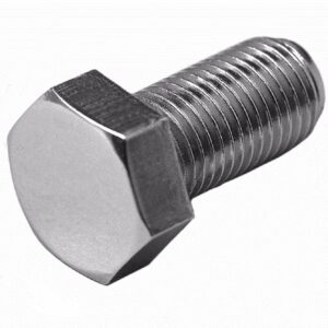 5/8-18 X 2 1/2" Automotive Chrome Hex Head Grade 5 Bolts 2pcs