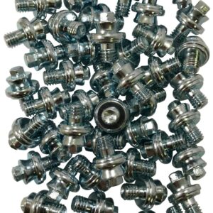 50 Pcs Automotive OEM Battery Side Post Short Terminal Bolt 3/8" Replacement End