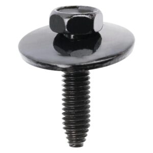 20pcs M6-1.0 x 25mm Hex Head SEMS Bolts – Integrated Washer Body Bolts