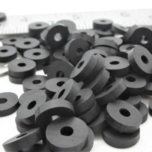 #6 Rubber Flat Sealing Washers – Roofing, Industrial, Automotive, USA Made
