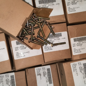 1/4 - 20 Bolts Box 100 each Mil-Spec Military Hex Head Steel Automotive Made USA