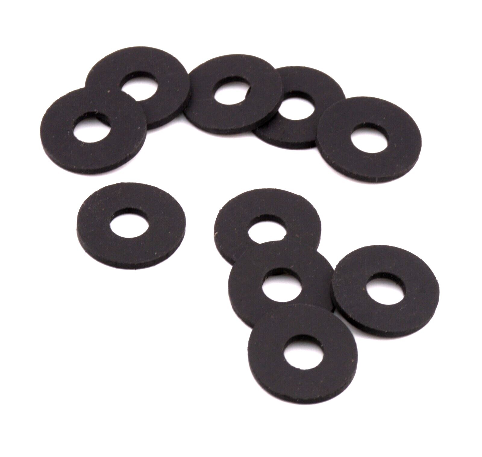 6mm ID x 16mm OD x 3mm NBR Rubber Flat Washers Electrical Auto Panel Service