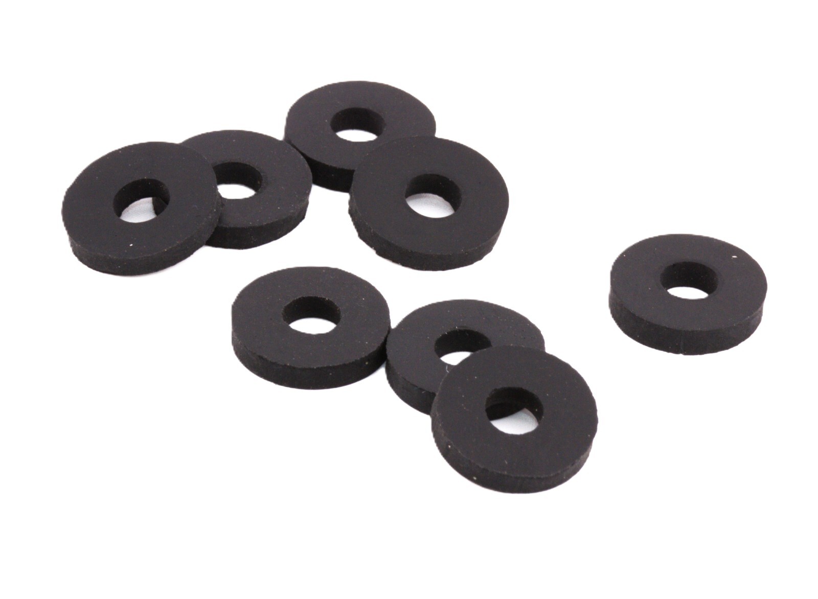 6mm ID x 16mm OD x 3mm NBR Rubber Flat Washers Electrical Auto Panel Service - Image 2
