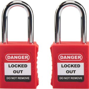Candado de seguridad con llave diferente bloqueo-químico eléctrico industrial automotriz-