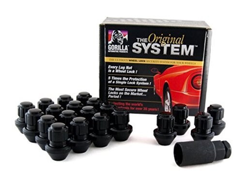 Automotive 96643BDX Factory Style Wheel Lock System (14mm x Pack of 20 Black