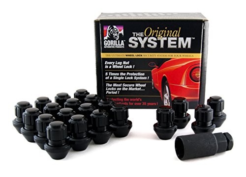 Automotive 96643BDX Factory Style Wheel Lock System (14mm x Pack of 20 Black - Image 4