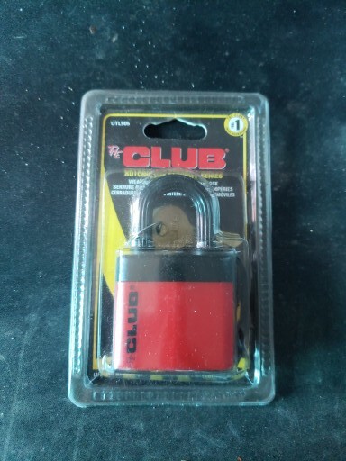 The Club AutoMotive Security Series 1 3/4 In Security Lock UTL905