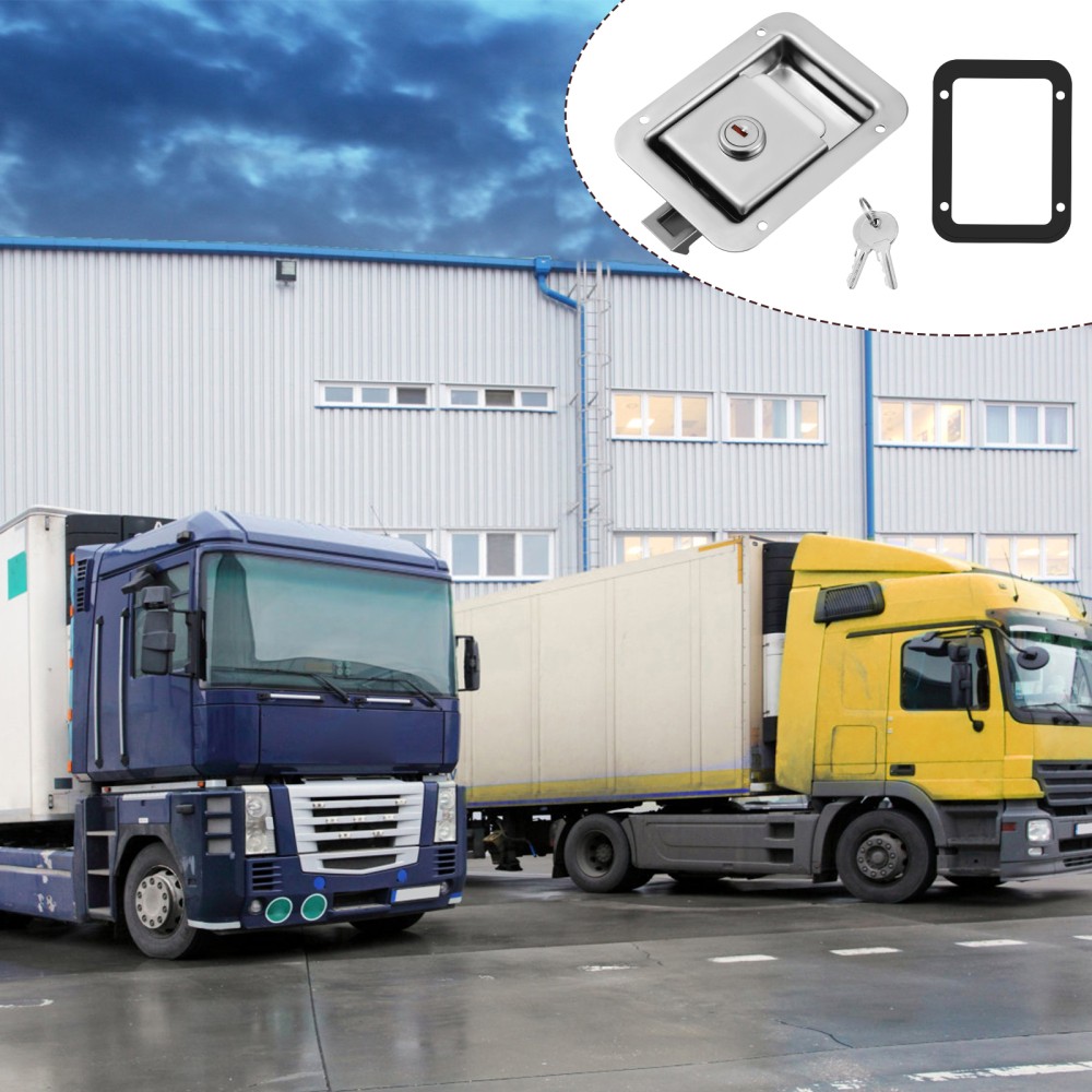 Trailer Lock Accessories Automotive Door Lock Switches Trailer Door Locks Keys - Image 4