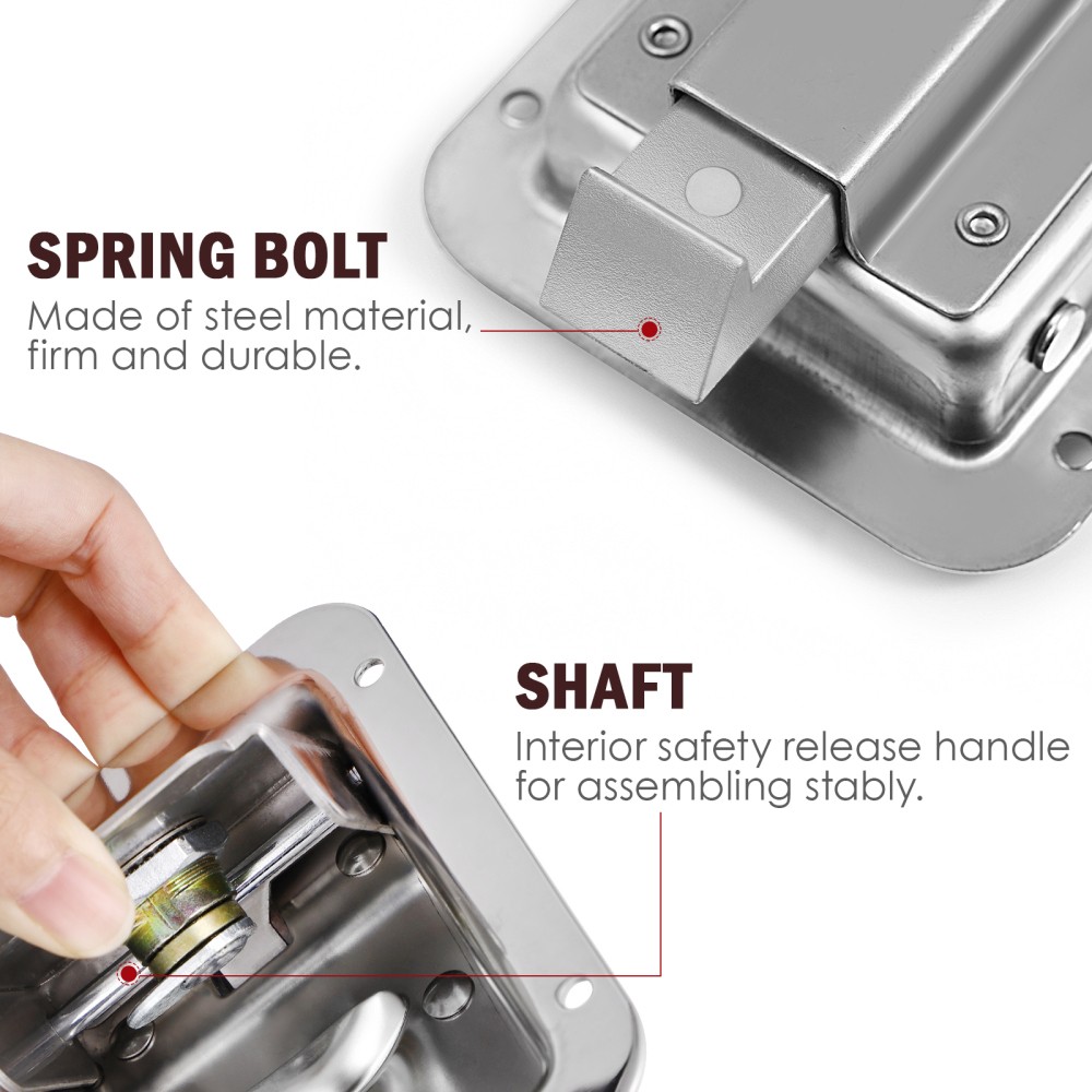Trailer Lock Accessories Automotive Door Lock Switches Trailer Door Locks Keys - Image 5