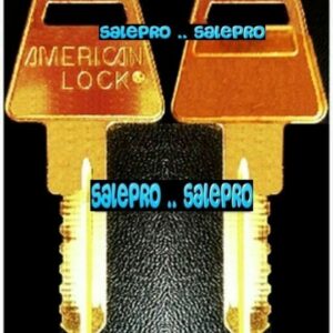 USA AMERICAN LOCK ORIGINAL 6 PINS #R NEW BLANK KEY WHOLESALE BRAND NEW
