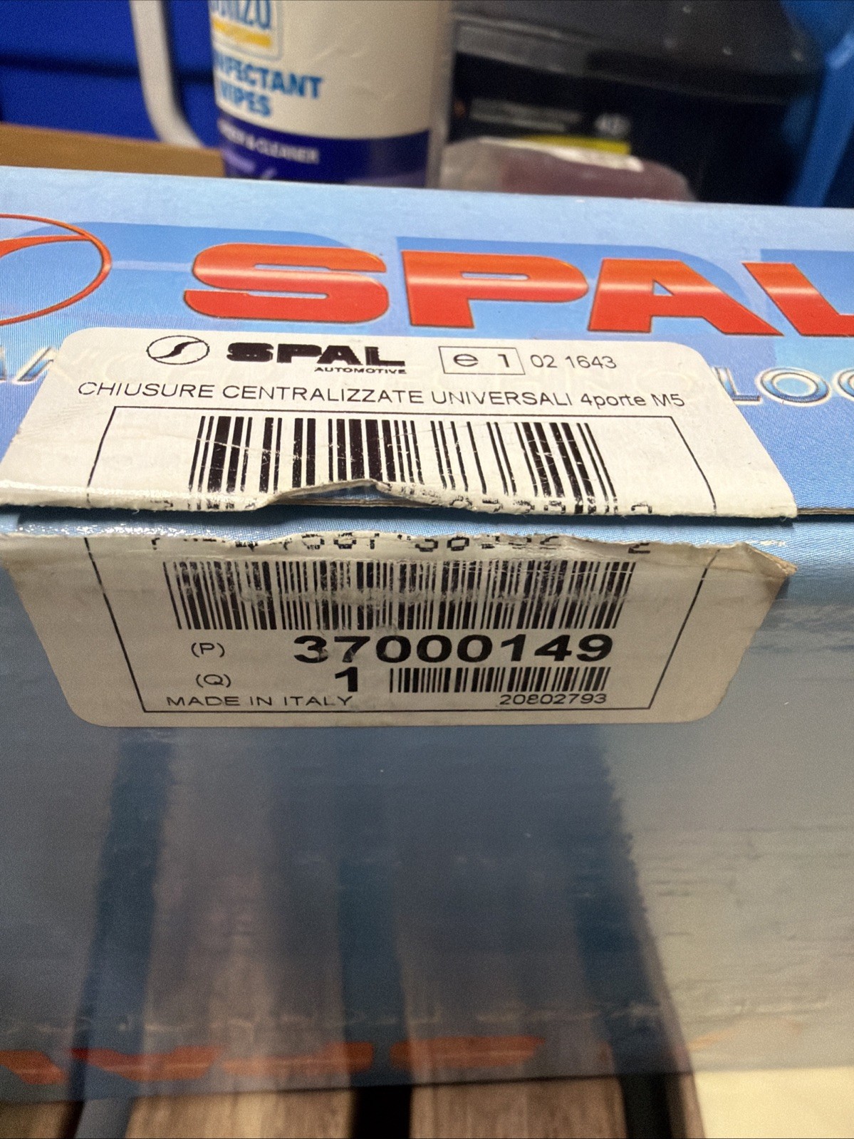 SPAL Automotive USA Power Door Lock Kits 37000149 Made In Italy - Image 5