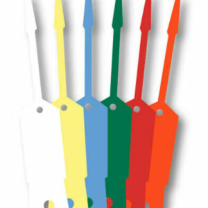SELF-LOCK ARROW ID VINYL KEY TAGS 1000 PER PACK FORM # SLKT PLASTIC DEALER CAR