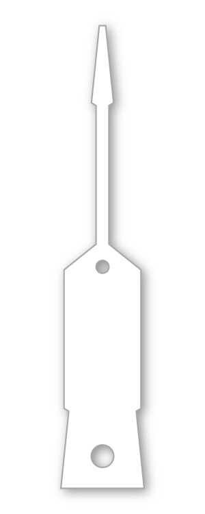 SELF-LOCK ARROW ID VINYL KEY TAGS 1000 PER PACK FORM # SLKT PLASTIC DEALER CAR - Image 2