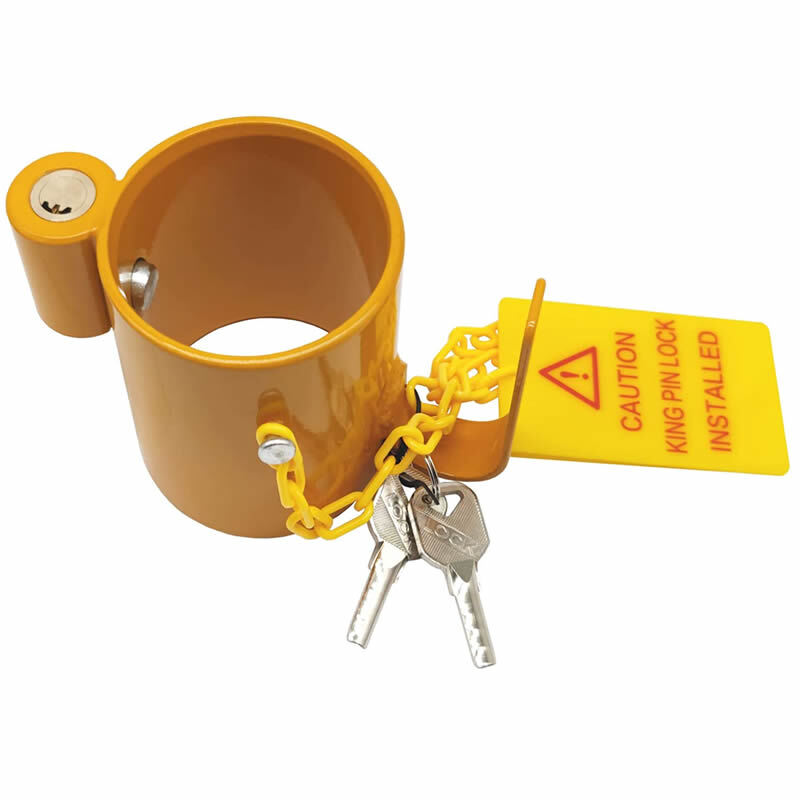 5th Wheel King Pin Lock Solid Steel Anti Theft for RVs, Semi Trailers and Camper - Image 4