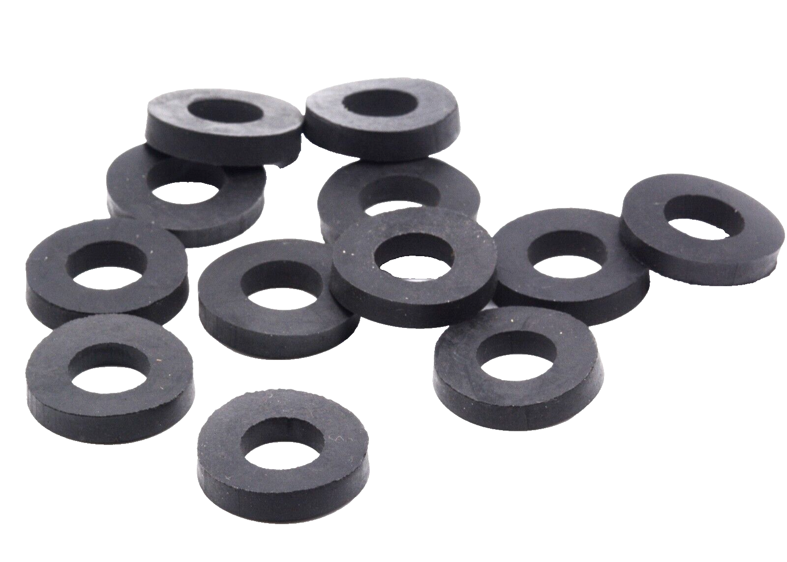 5/16" ID Rubber Flat Washers 3/4" OD x 1/8" Thick 12 Pieces per Package - Image 3