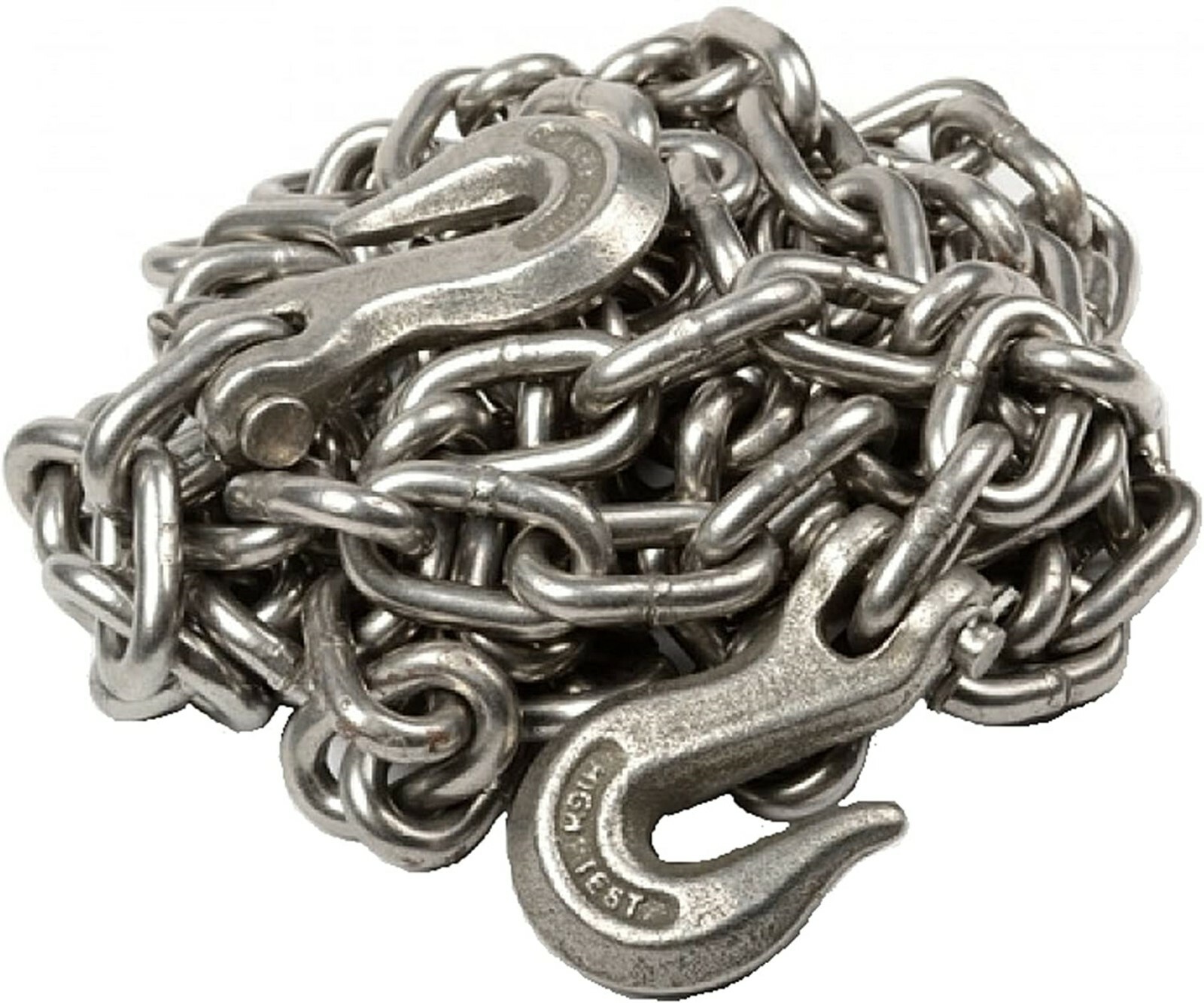 3/8" X 25' Heavy Duty Tow Chain Automotive Truck Towing 25ft Log Chain