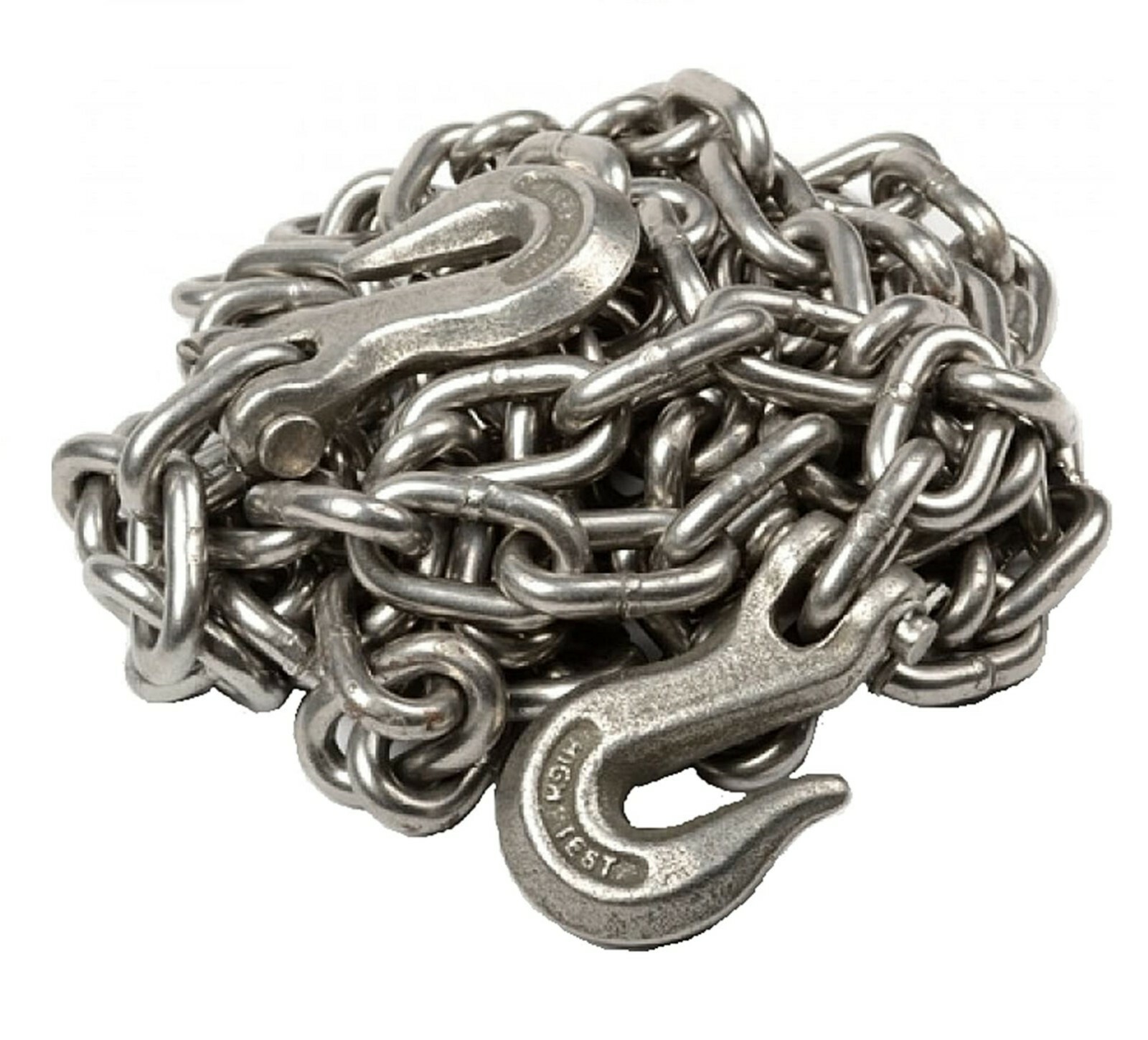 3/8" X 25' Heavy Duty Tow Chain Automotive Truck Towing 25ft Log Chain