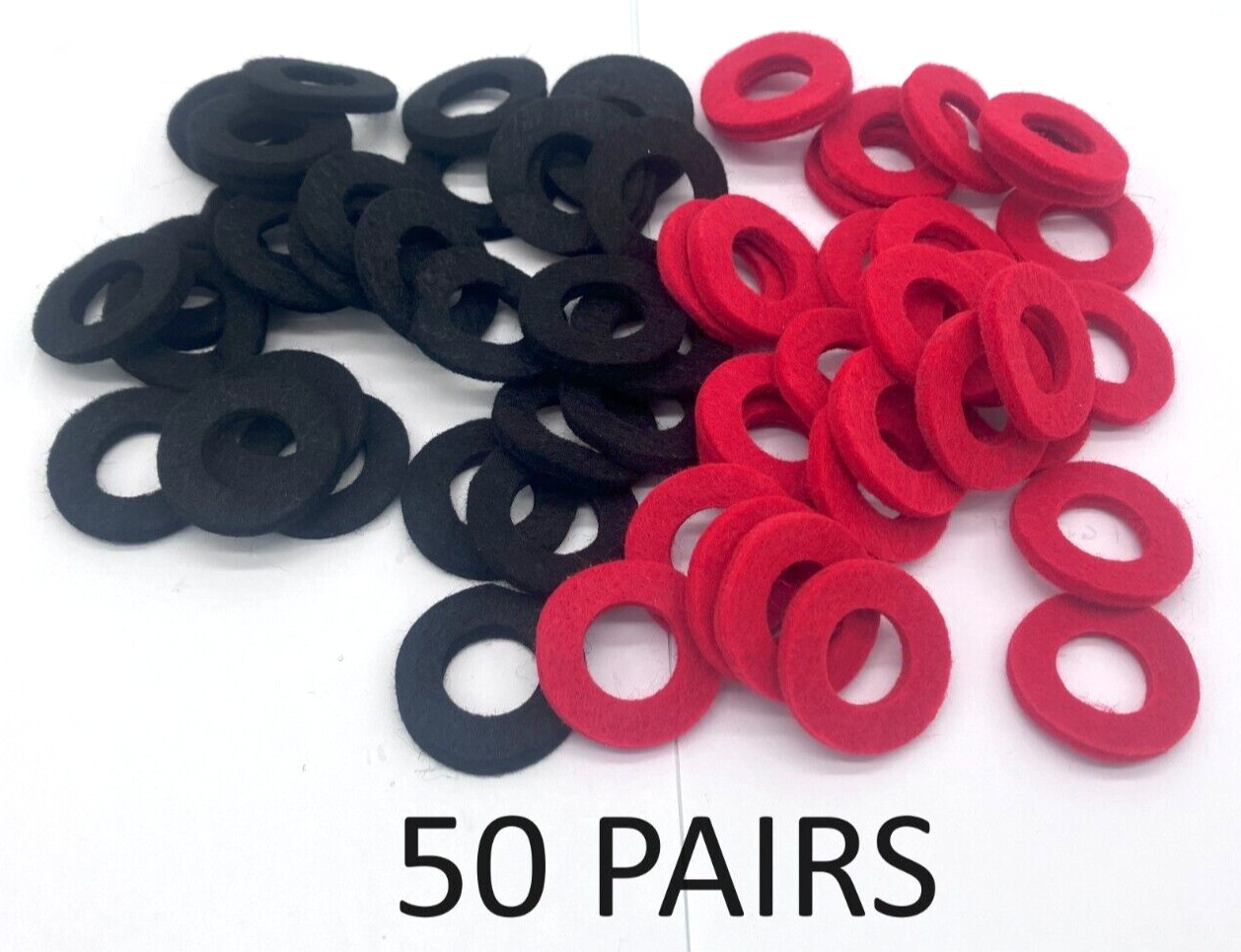 50 PAIRS Automotive Battery Post Corrosion Preventative Washers, Felt Rings