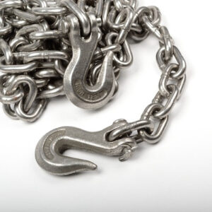 3/8" X 14' Heavy Duty Tow Chain Automotive Truck Towing 14ft Log Chain