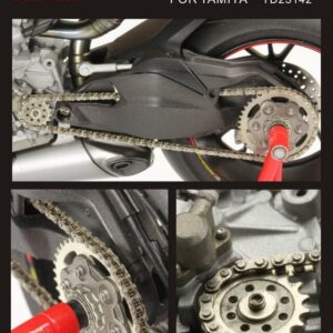 Top Studio 1/12 1199 Panigale S Chain Set for Tamiya 14129