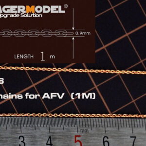 Voyager Thin Chains for AFV (thickness: 0.25 - 0.9mm, length: 1m)