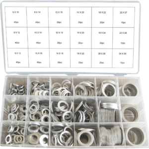 32411-450Pc Automotive Aluminium Washer Assortment