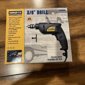 Nikota 3/8” Automotive Variable Speed Reversible Drill
