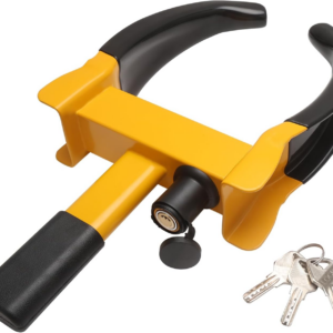 Universal Wheel Lock, Heavy Duty Tire Lock, Automotive Anti-Theft Lock for Cars,