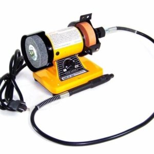 3" Mini Bench Grinder With Flex Shaft Grinding Tools Automotive Shop Hobby Tool