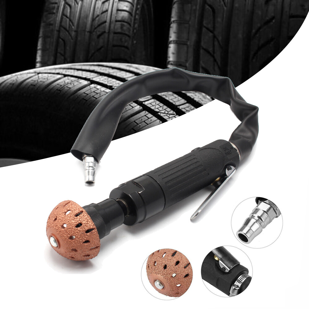 Pneumatic Tyre Grinder Automotive Tire Buffer Repair Grinding Air Tool 2500RPM