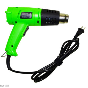 ELECTRIC HEAT GUN TOOL – 482°F / 842°F – 2-speed, automotive power tools