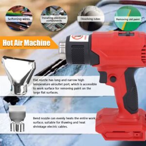 Portable Cordless Heat Gun Fast Heating Anti Slip Handle For Automotive