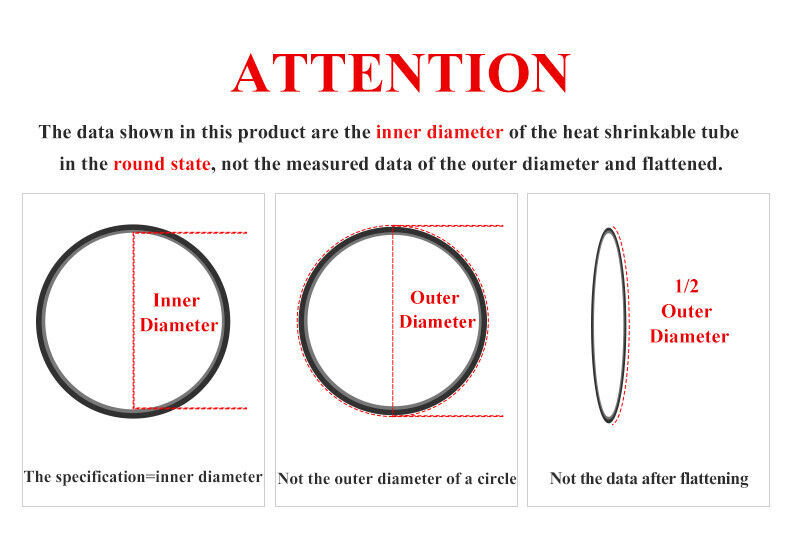 Adhesive Lined Heat Shrink Wrap Automotive Industrial Tubing Roll 3:1&4:1 Ratio - Image 4