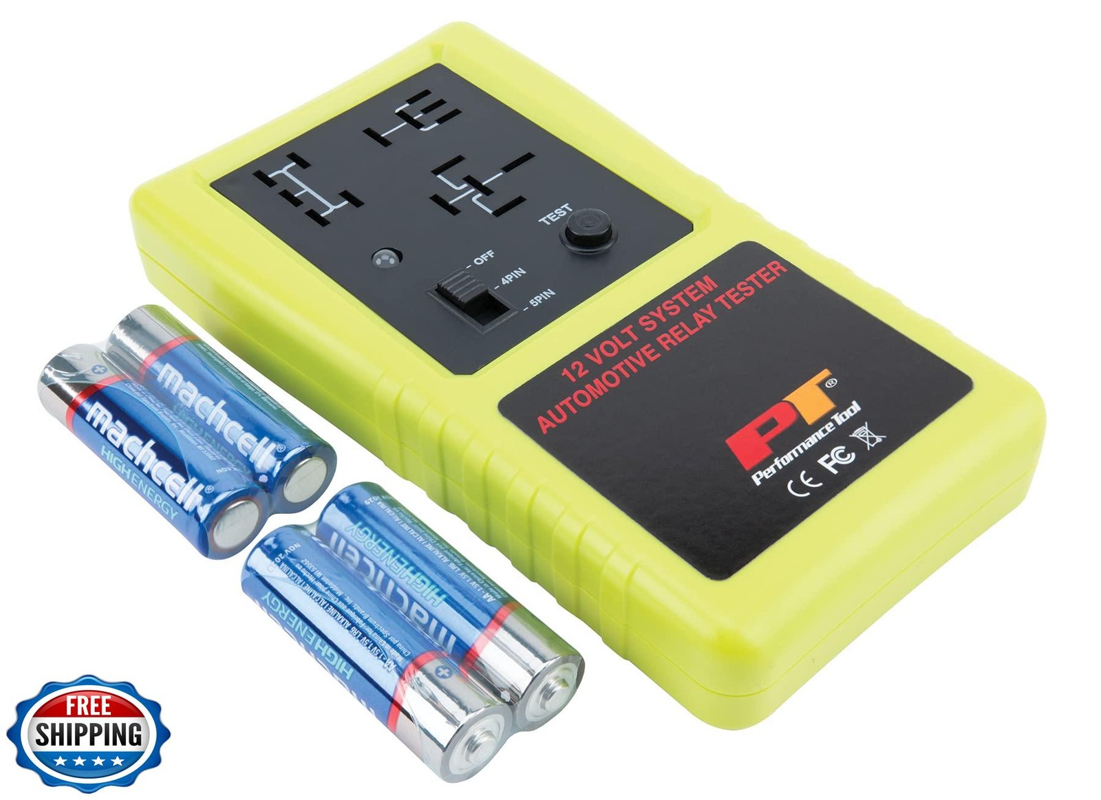 Performance Tool 3009 Compact Cordless Automotive Relay Tester for 12 Volt 4 - Image 3