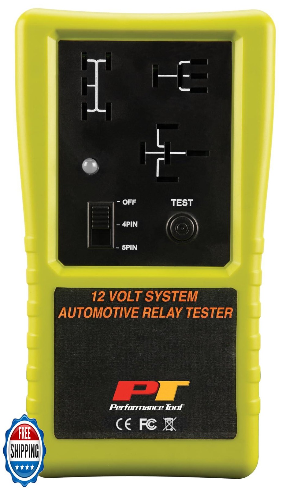 Performance Tool 3009 Compact Cordless Automotive Relay Tester for 12 Volt 4 - Image 5