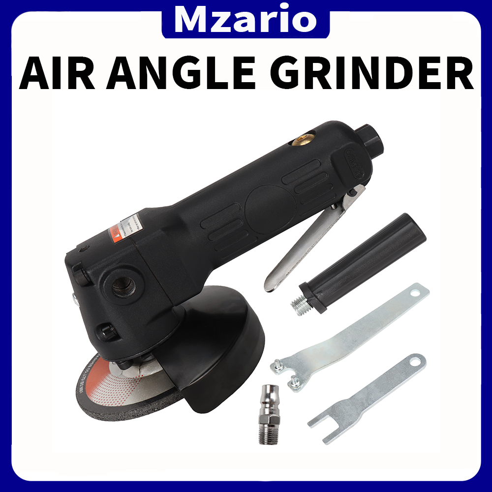 4in Pneumatic Air Angle Metal Grinding Polishing Tool For Compressor Automotive