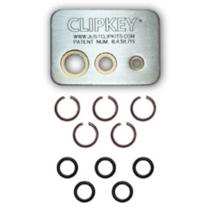 Just Clips Ach Milwaukee 1/2" Snap Ring Kit With Clipkey (5 Sets) MCTCK505 New!