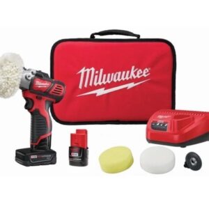 🔥Milwaukee 2438-22X M12 Variable Speed 3" Spot Polisher Kit with 2 Batteries🔥