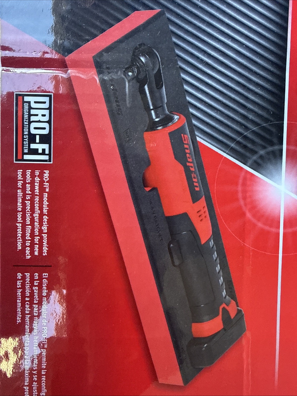 For Snap On Tools Ctr862WP1foam High Torque Cordless Ratchet New Tool/1bat/foam - Image 4