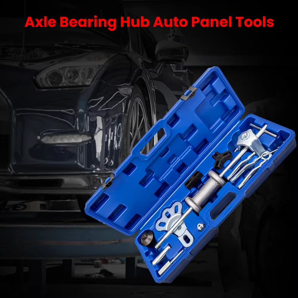 17pcs Slide Hammer Dent Puller Kit Wrench Adapter Axle Bearing Hub Auto Tools - Image 4