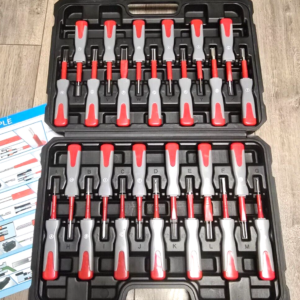 26pc Master Automotive Electrical Terminal Release Tool Set w/Case, Lettered A-Z