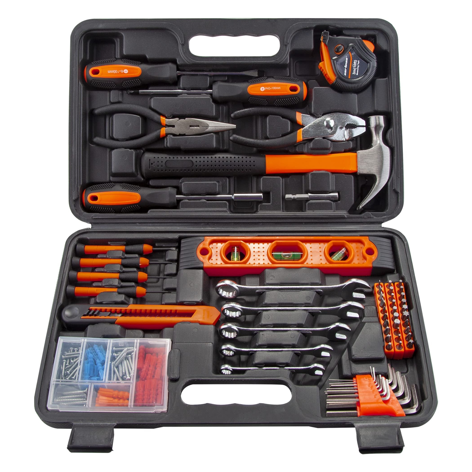CARTMAN Tool Set General Hand Tool Kit with Plastic Toolbox Storage Case - Image 5