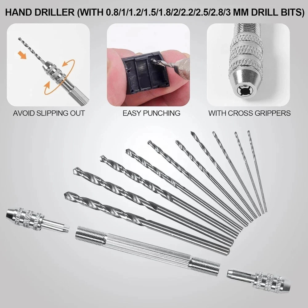 Complete 108-Piece Model Crafting and Repair Tool Set - Image 4