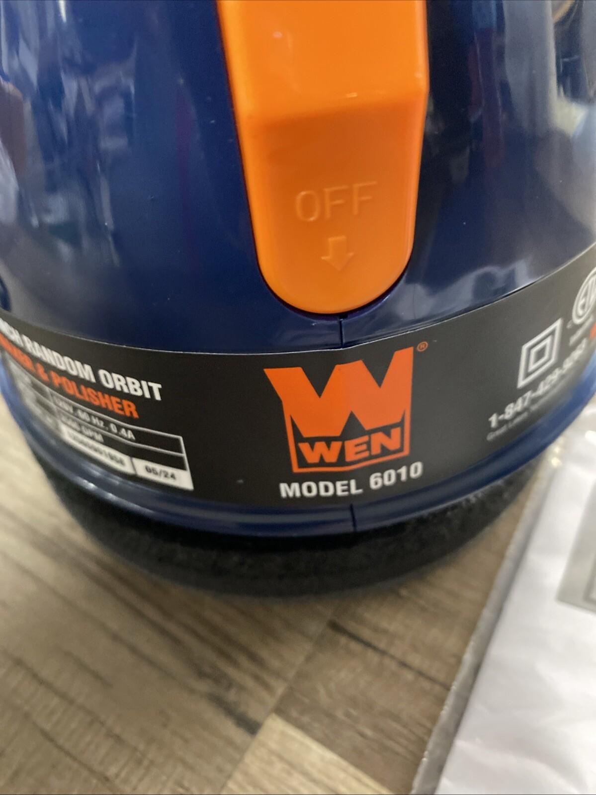WEN 6 in. Random Orbit Waxer Polisher Automotive Detailing Tool /aq - Image 4