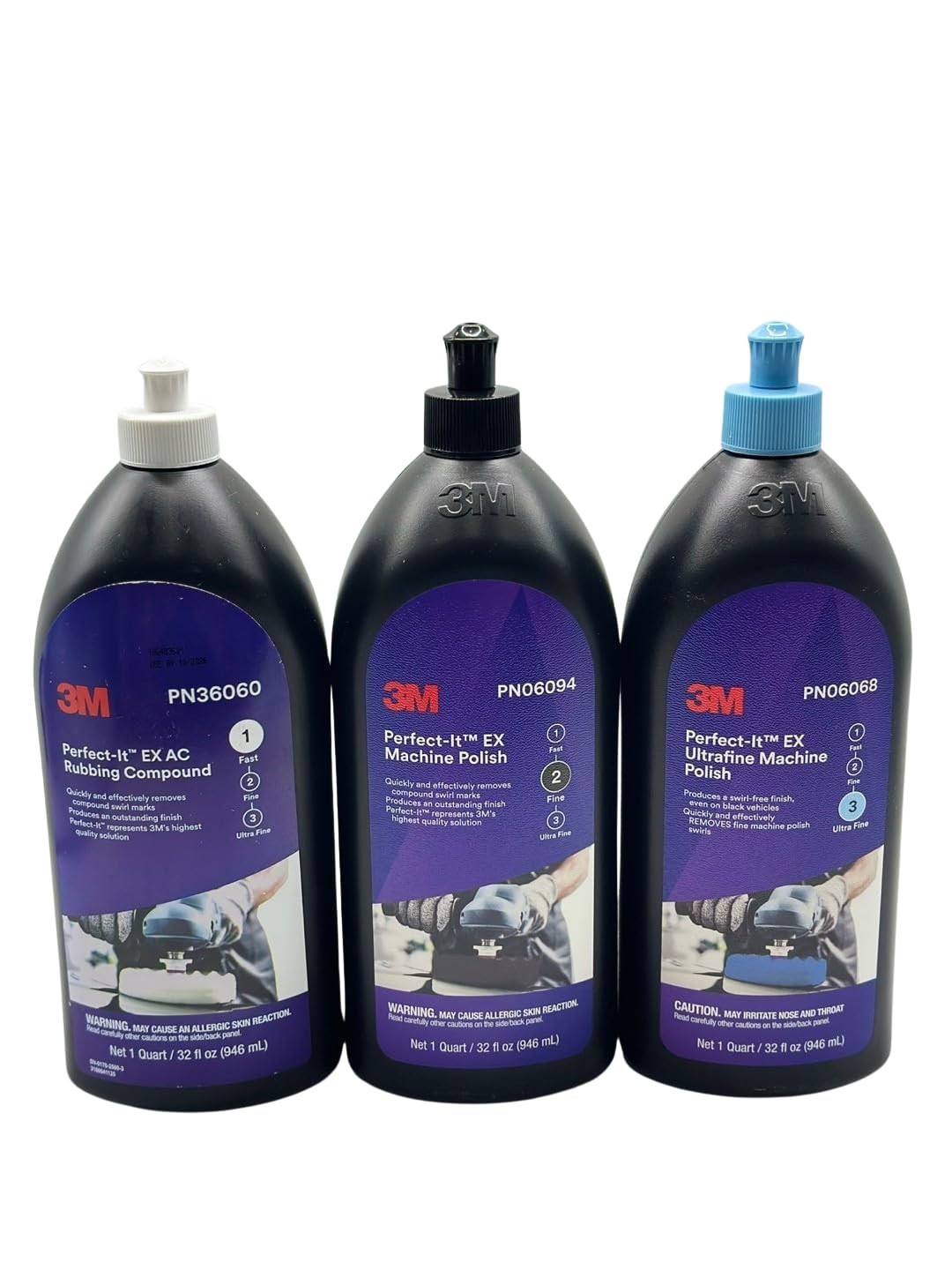 Complete Automotive Buffing Kit - Includes Rubbing Compound and Machine Polish - Image 3