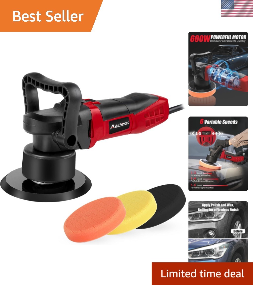 Automotive Dual Action Buffer Polisher