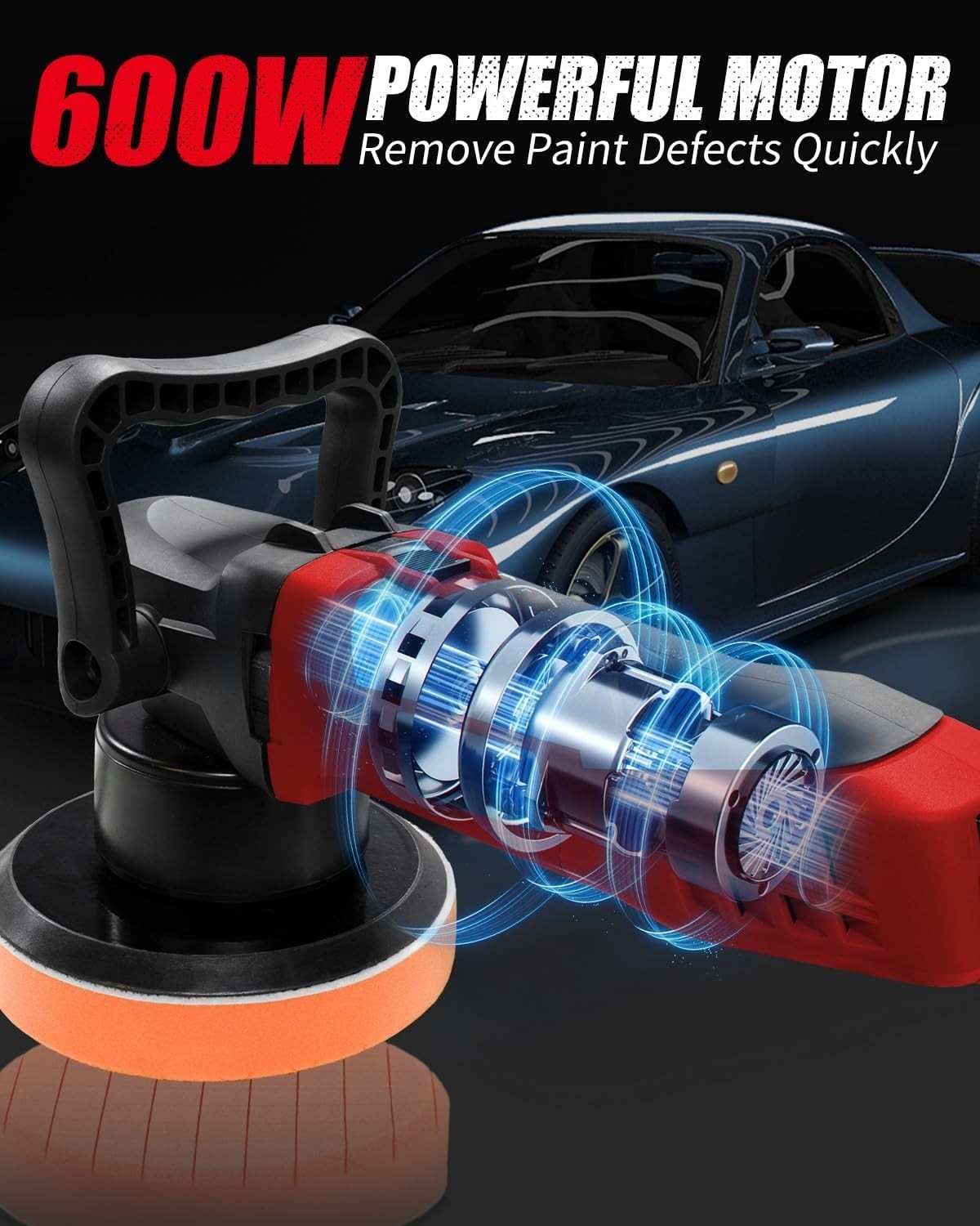 Automotive Dual Action Buffer Polisher - Image 4