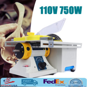Multifunction Mini Table Saw Woodworking Lathe Electric Polisher Grinder Cutter