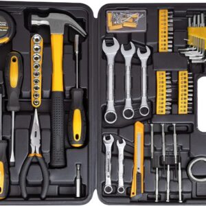 CARTMAN 148 Piece Automotive and Household Tool Set Yellow - SEALED